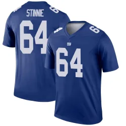 Men's Aaron Stinnie New York Giants No.64 Legend Jersey - Royal