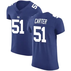 Men's Abdul Carter New York Giants No.51 Elite Team Color Vapor Untouchable Jersey - Royal
