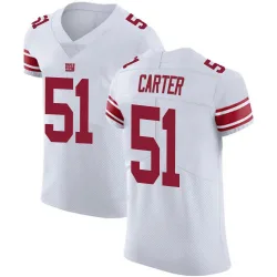 Men's Abdul Carter New York Giants No.51 Elite Vapor Untouchable Jersey - White