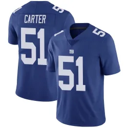 Men's Abdul Carter New York Giants No.51 Limited Team Color Vapor Untouchable Jersey - Royal