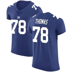 Men's Andrew Thomas New York Giants No.78 Elite Team Color Vapor Untouchable Jersey - Royal