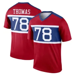 Men's Andrew Thomas New York Giants No.78 Legend Century Alternate Jersey - Red