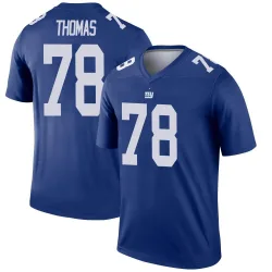 Men's Andrew Thomas New York Giants No.78 Legend Jersey - Royal
