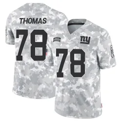 Men's Andrew Thomas New York Giants No.78 Limited 2024 Salute to Service Jersey - Arctic Camo