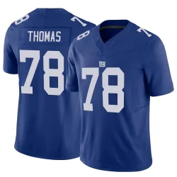 Men's Andrew Thomas New York Giants No.78 Limited Vapor F.U.S.E. Jersey - Royal