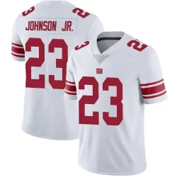 Men's Anthony Johnson Jr. New York Giants No.23 Limited Vapor Untouchable Jersey - White