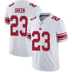 Men's Art Green New York Giants No.23 Limited Vapor Untouchable Jersey - White