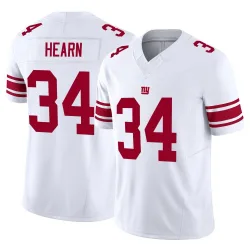 Men's Azizi Hearn New York Giants No.34 Limited Vapor F.U.S.E. Jersey - White