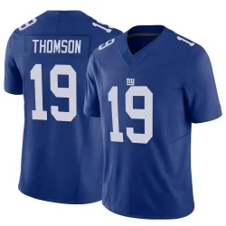 Men's Bobby Thomson New York Giants No.19 Limited Vapor F.U.S.E. Jersey - Royal