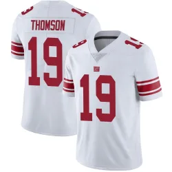 Men's Bobby Thomson New York Giants No.19 Limited Vapor Untouchable Jersey - White
