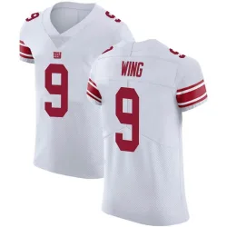 Men's Brad Wing New York Giants No.9 Elite Vapor Untouchable Jersey - White