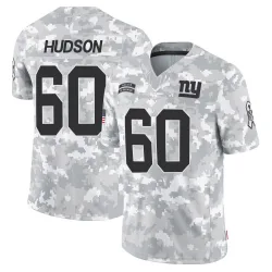 Men's Bryan Hudson New York Giants No.60 Limited 2024 Salute to Service Jersey - Arctic Camo