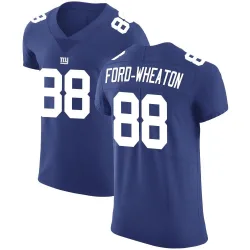 Men's Bryce Ford-Wheaton New York Giants No.88 Elite Team Color Vapor Untouchable Jersey - Royal