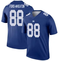 Men's Bryce Ford-Wheaton New York Giants No.88 Legend Jersey - Royal