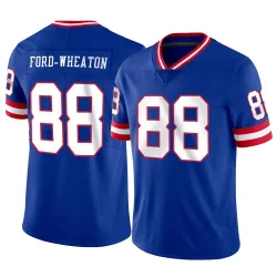 Men's Bryce Ford-Wheaton New York Giants No.88 Limited Classic Vapor Jersey