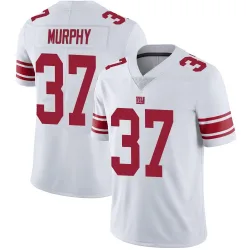 Men's Caleb Murphy New York Giants No.37 Limited Vapor Untouchable Jersey - White