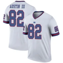 Men's Calvin Austin III New York Giants No.82 Legend Color Rush Jersey - White