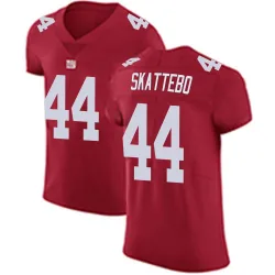 Men's Cam Skattebo New York Giants No.44 Elite Alternate Vapor Untouchable Jersey - Red