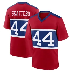 Men's Cam Skattebo New York Giants No.44 Game Century Alternate Jersey - Red