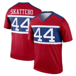 Men's Cam Skattebo New York Giants No.44 Legend Century Alternate Jersey - Red