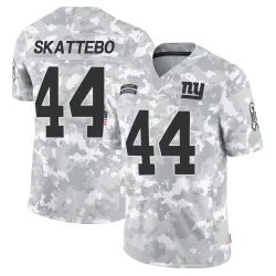 Men's Cam Skattebo New York Giants No.44 Limited 2024 Salute to Service Jersey - Arctic Camo