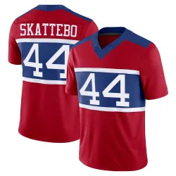 Men's Cam Skattebo New York Giants No.44 Limited Century Alternate Vapor F.U.S.E. Jersey - Red