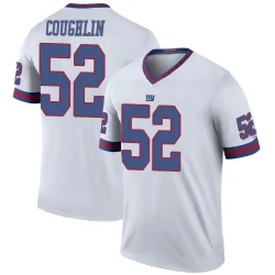 Men's Carter Coughlin New York Giants No.52 Legend Color Rush Jersey - White