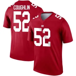 Men's Carter Coughlin New York Giants No.52 Legend Inverted Jersey - Red