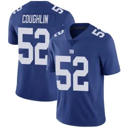 Men's Carter Coughlin New York Giants No.52 Limited Team Color Vapor Untouchable Jersey - Royal