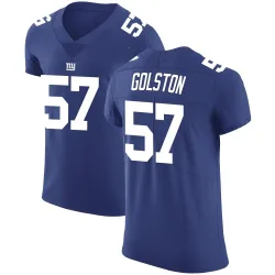 Men's Chauncey Golston New York Giants No.57 Elite Team Color Vapor Untouchable Jersey - Royal