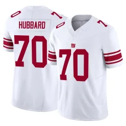 Men's Chris Hubbard New York Giants No.70 Limited Vapor F.U.S.E. Jersey - White