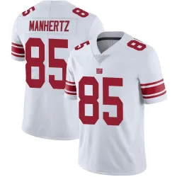 Men's Chris Manhertz New York Giants No.85 Limited Vapor Untouchable Jersey - White