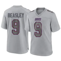 Men's Cole Beasley New York Giants No.9 Game Atmosphere Fashion Jersey - Gray