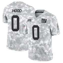 Men's Colton Hood New York Giants No.0 Limited 2024 Salute to Service Jersey - Arctic Camo