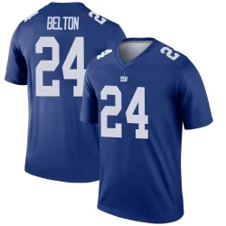 Men's Dane Belton New York Giants No.24 Legend Jersey - Royal