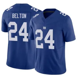 Men's Dane Belton New York Giants No.24 Limited Vapor F.U.S.E. Jersey - Royal