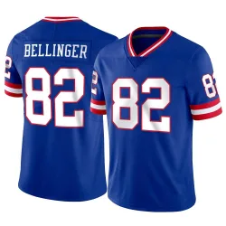 Men's Daniel Bellinger New York Giants No.82 Limited Classic Vapor Jersey