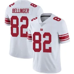 Men's Daniel Bellinger New York Giants No.82 Limited Vapor Untouchable Jersey - White