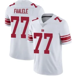 Men's Daniel Faalele New York Giants No.77 Limited Vapor Untouchable Jersey - White