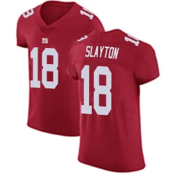 Men's Darius Slayton New York Giants No.18 Elite Alternate Vapor Untouchable Jersey - Red
