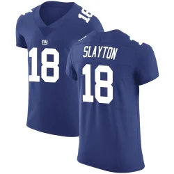 Men's Darius Slayton New York Giants No.18 Elite Team Color Vapor Untouchable Jersey - Royal