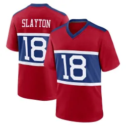Men's Darius Slayton New York Giants No.18 Game Century Alternate Jersey - Red