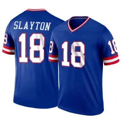 Men's Darius Slayton New York Giants No.18 Legend Classic Jersey - Royal