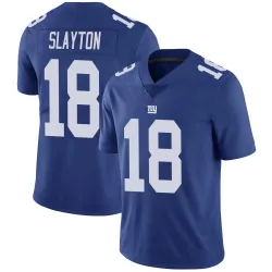 Men's Darius Slayton New York Giants No.18 Limited Team Color Vapor Untouchable Jersey - Royal