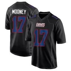 Men's Darnell Mooney New York Giants No.17 Game Carbon Fashion Jersey - Black