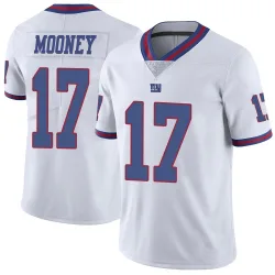 Men's Darnell Mooney New York Giants No.17 Limited Color Rush Jersey - White