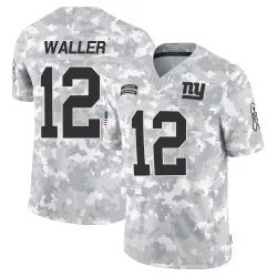 Men's Darren Waller New York Giants No.12 Limited 2024 Salute to Service Jersey - Arctic Camo
