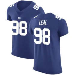 Men's DeMarvin Leal New York Giants No.98 Elite Team Color Vapor Untouchable Jersey - Royal