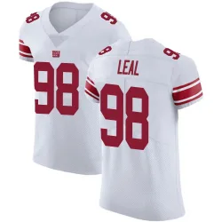 Men's DeMarvin Leal New York Giants No.98 Elite Vapor Untouchable Jersey - White