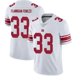Men's Demetrius Flannigan-Fowles New York Giants No.33 Limited Vapor Untouchable Jersey - White